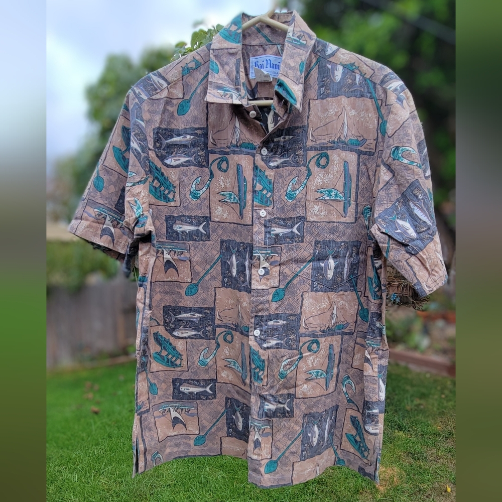 Vintage Kai Nani Mens Shirt